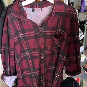 Long soft flannel